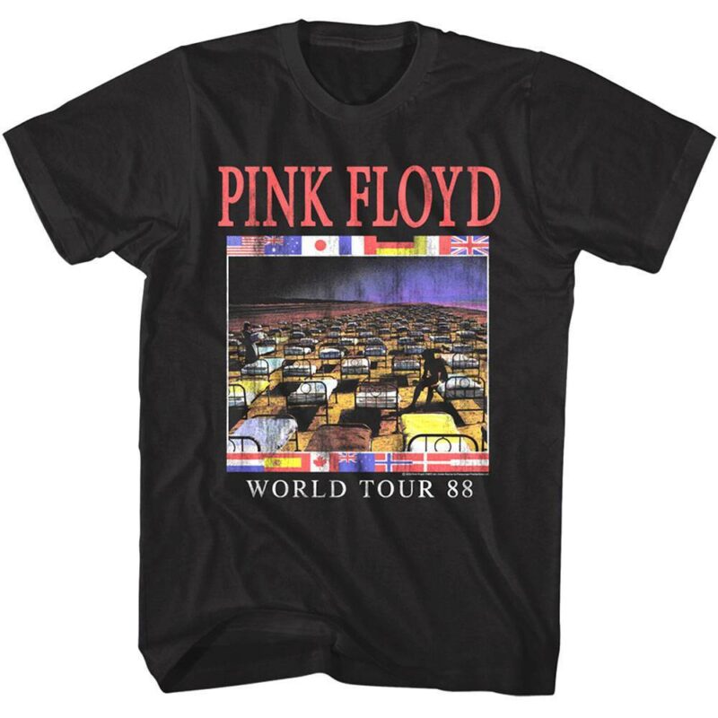 Pink Floyd Momentary Lapse of Reason World Tour 88 Men’s T Shirt