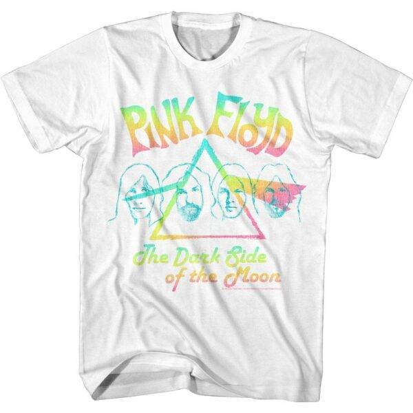 Pink Floyd DSOTM Pastel Faces Men’s T Shirt