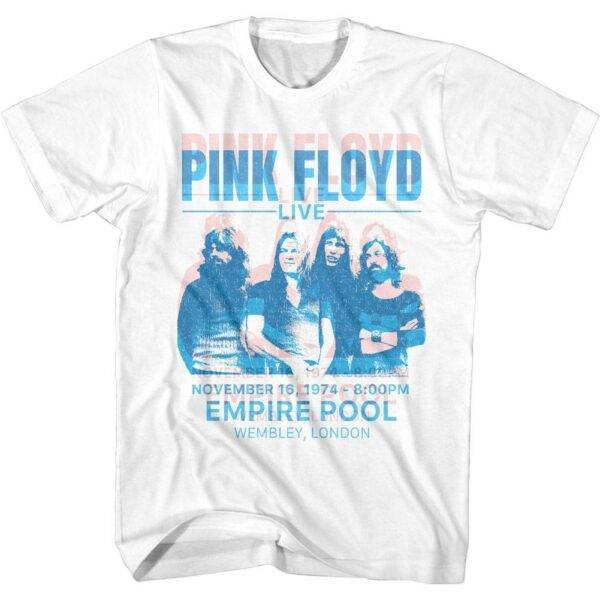 Pink Floyd Live Wembley London 74 Men’s T Shirt