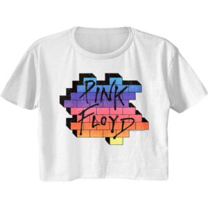Pink Floyd Rainbow Wall Women’s Crop Top
