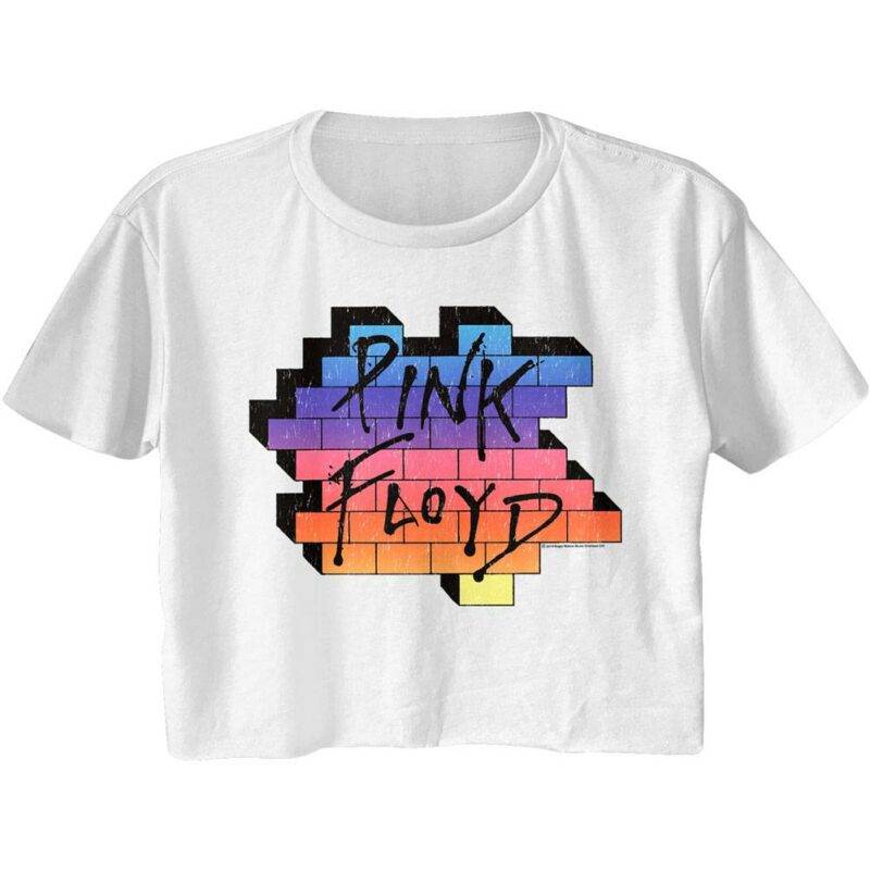 Pink Floyd Rainbow Wall Women’s Crop Top