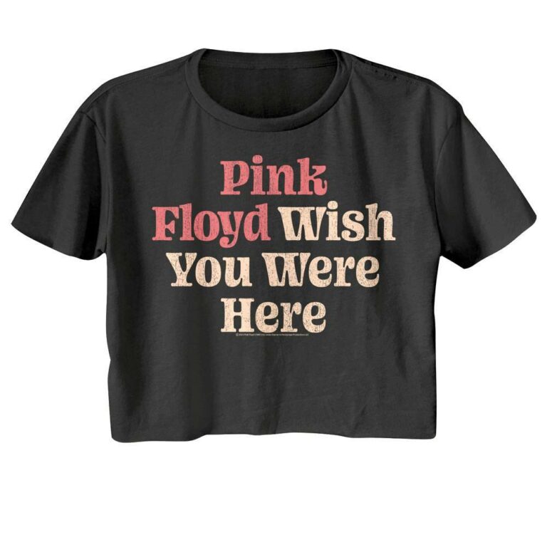 Pink Floyd Wish You Were Here Women’s Crop Top