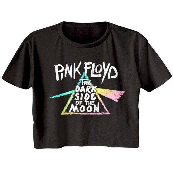 Pink Floyd DSOTM Pastel Chalk Women’s Crop Top