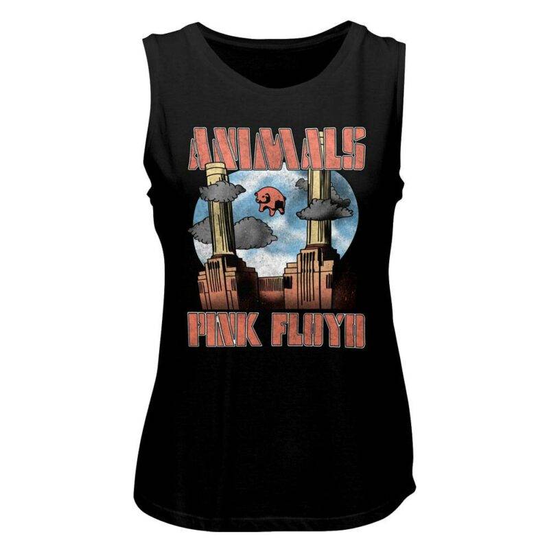 Pink Floyd Animals Floating Pig Women’s Tank