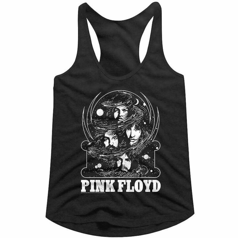 Pink Floyd Faces in the Stars Women’s Tank Top