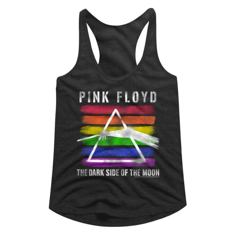 Pink Floyd Contrast Prism Stencil Women’s Tank Top