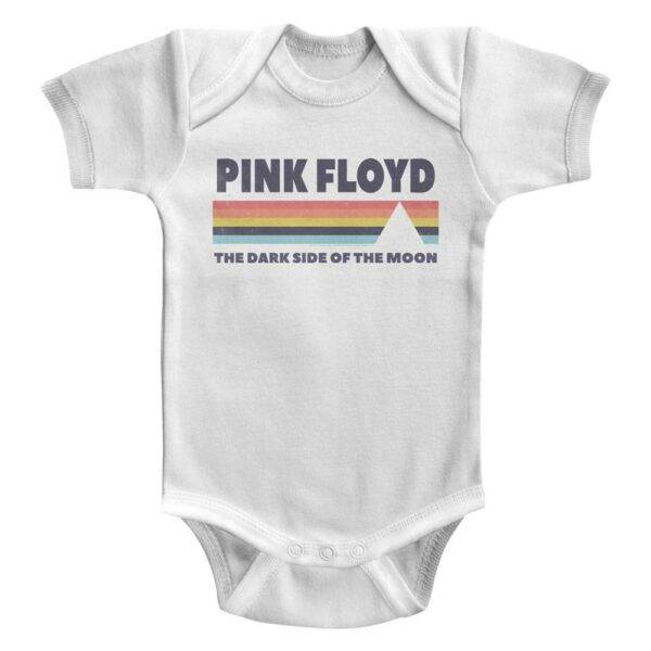 Pink Floyd DSOTM Rainbow Baby Onesie