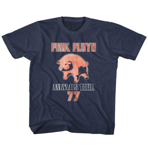 Pink Floyd Animals Tour 1977 Kids T Shirt