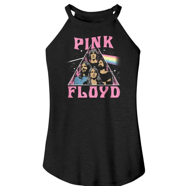 Pink Floyd Space Faces Prism Women’s Rocker Tank