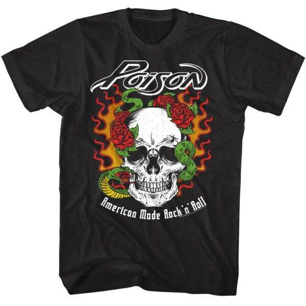 Poison American Made Tattoo Men’s T Shirt