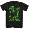 Poison Every Rose Has Its Thorn Green Men’s T Shirt