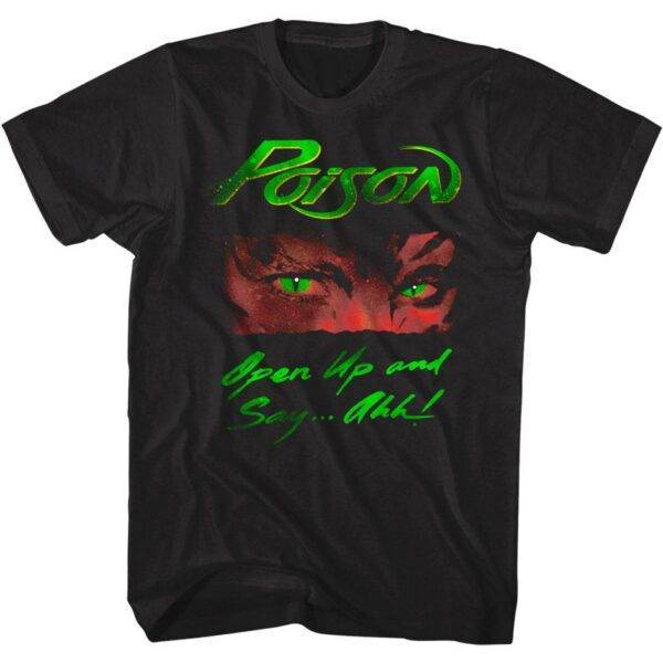 Poison Open Up and Say Ahh Album Men’s T Shirt