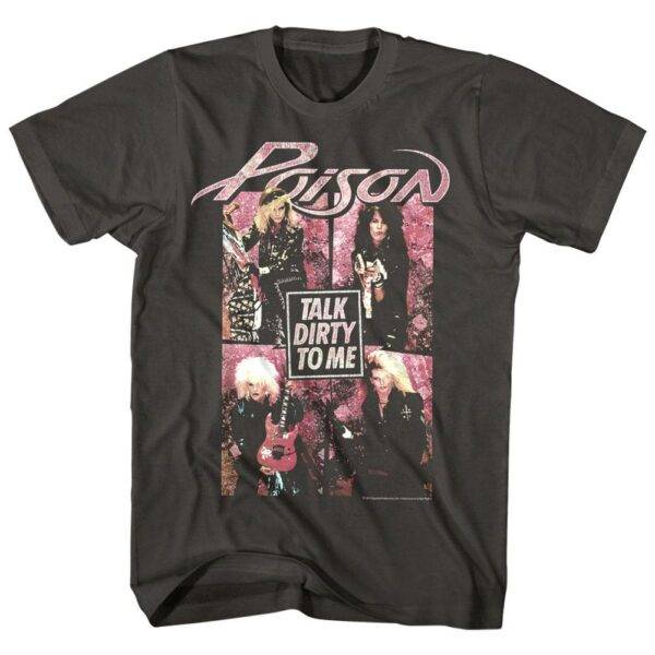 Poison Talk Dirty To Me Men’s T Shirt