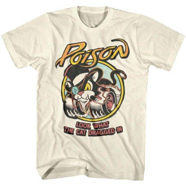 Poison Cat Dragged Hot Wheels Men’s T Shirt
