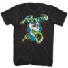 Poison Snake Skull Roses Men’s T Shirt