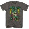 Poison Snake Skull Tattoo Men’s T Shirt