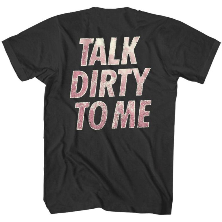 Poison Talk Dirty To Me Men's T Shirt - Image 5