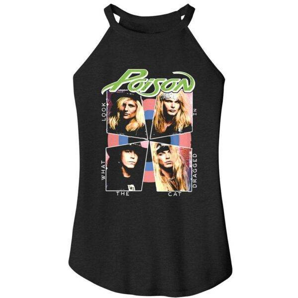 Poison Look What the Cat Dragged in Women’s Rocker Tank Top