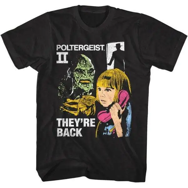 Poltergeist II Carol Anne & Beast Men’s T Shirt