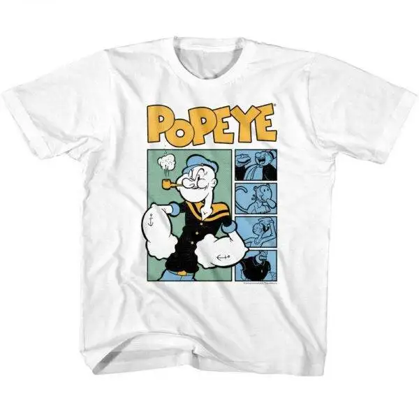 Popeye Comic Characters Kids T Shirt