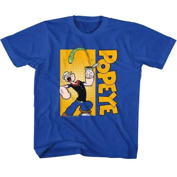 Popeye Spinach Catcher Kids T Shirt