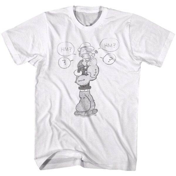 Popeye The Sailorman Hm Thinking Men’s T Shirt