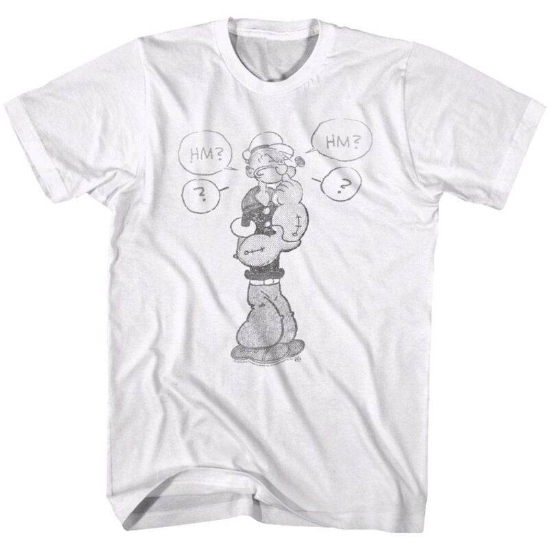 Popeye The Sailorman Hm Thinking Men’s T Shirt