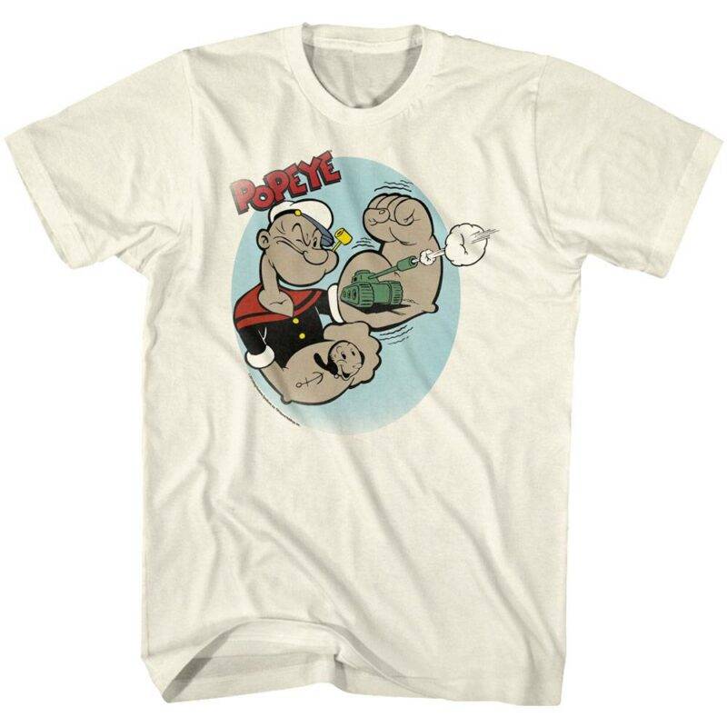 Popeye BOOM Tank Strength Men’s T Shirt