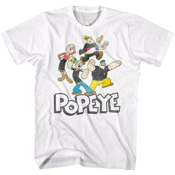 Popeye Sailor Crew Men’s T Shirt