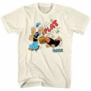 Popeye Splat Punch Men’s T Shirt