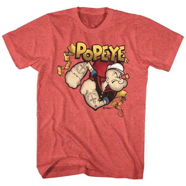 Popeye The Sailorman Bursting Through Men’s