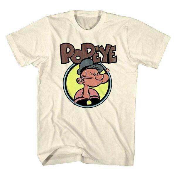 Popeye The Sailorman Halftone Comic Men’s T Shirt