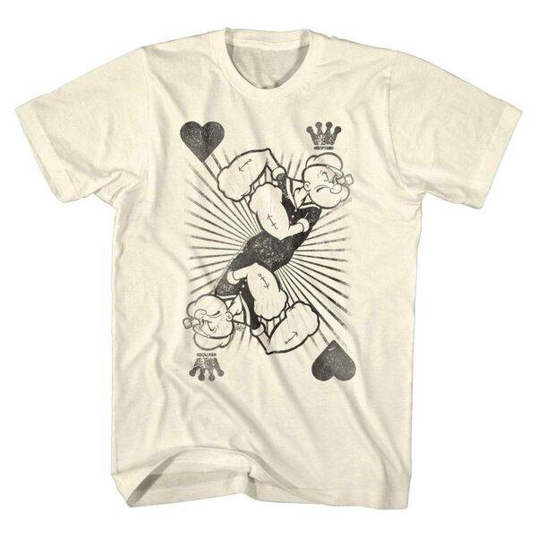 Popeye King of Hearts Men’s T Shirt