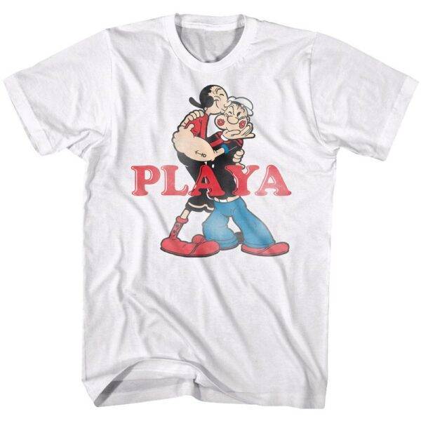 Popeye Playa Olive Oyl Men’s T Shirt