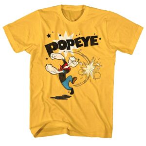 Popeye The Sailorman Punch Hard Men’s T Shirt