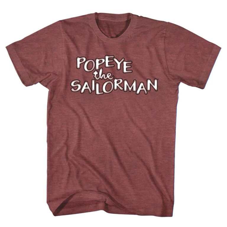 Popeye the Sailorman Arms Crossed Men's T Shirt - Image 3
