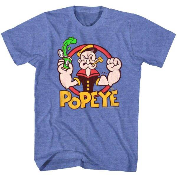 Popeye The Sailorman Spinach Lover Men’s T Shirt