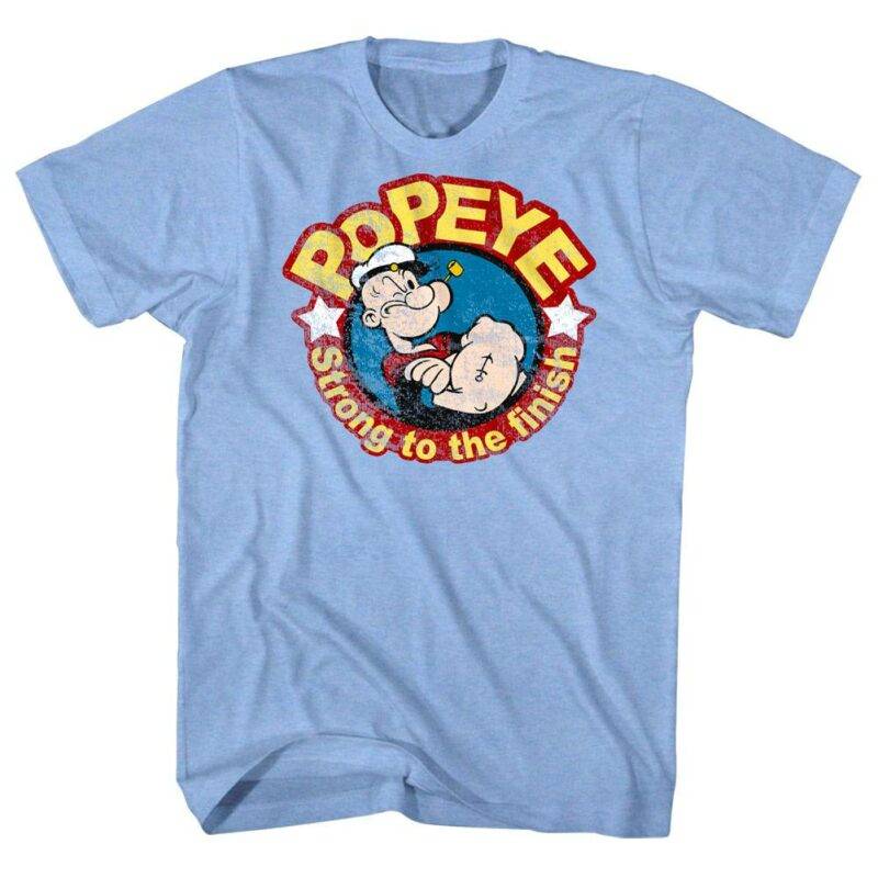 Popeye Strong to the Finish Men’s T Shirt