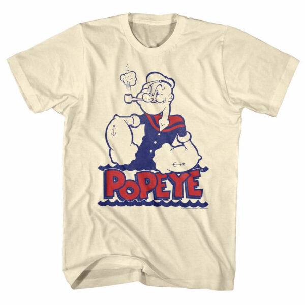 Popeye The Sailorman Sea Bound Men's T Shirt