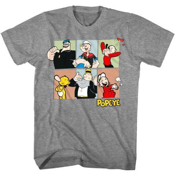 Popeye Wimpy the Slacker Men’s T Shirt