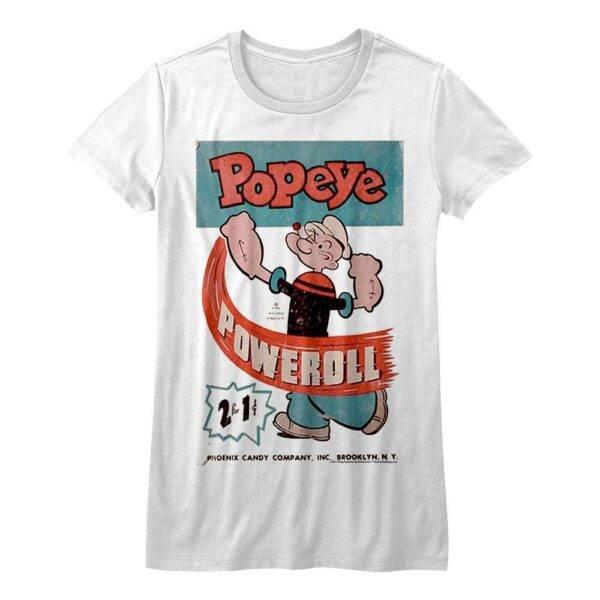 Popeye The Sailorman Poweroll Punch Women’s T Shirt