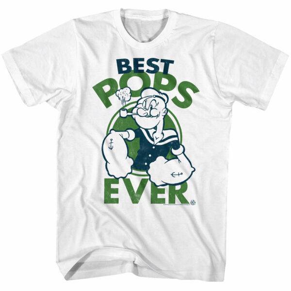 Popeye the Sailorman Best Pops Ever Men’s T Shirt