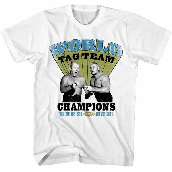 Powertown Bruiser & Crusher Tag Team Champs Men’s T Shirt