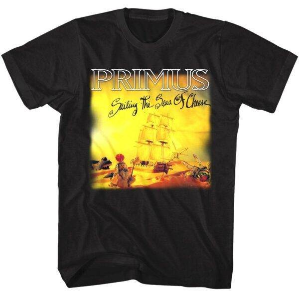 Primus Seas of Cheese Album Men’s T Shirt