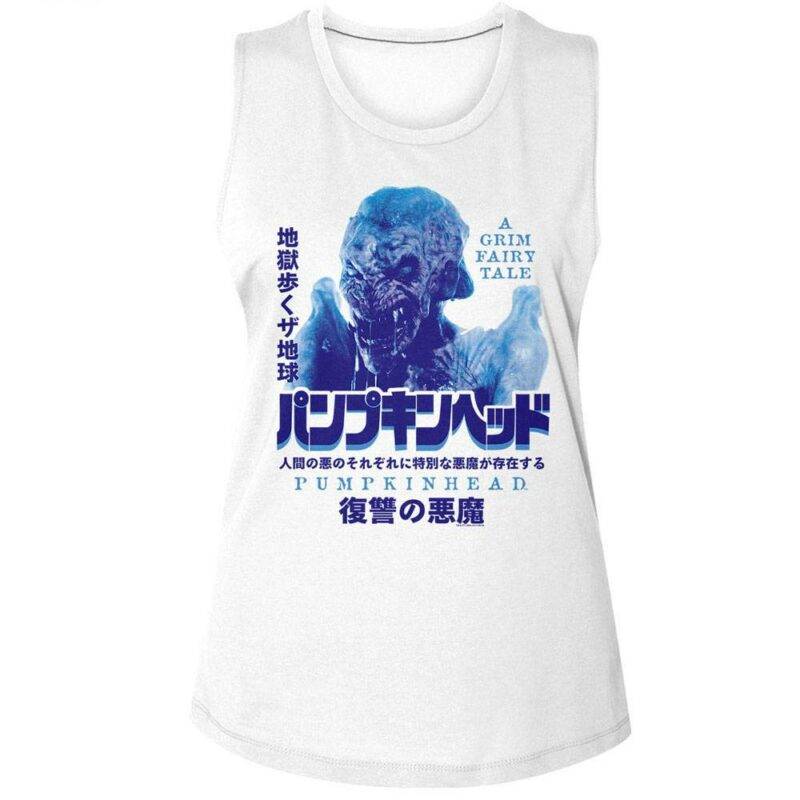 Pumpkinhead Japanese Movie Poster Women’s Tank