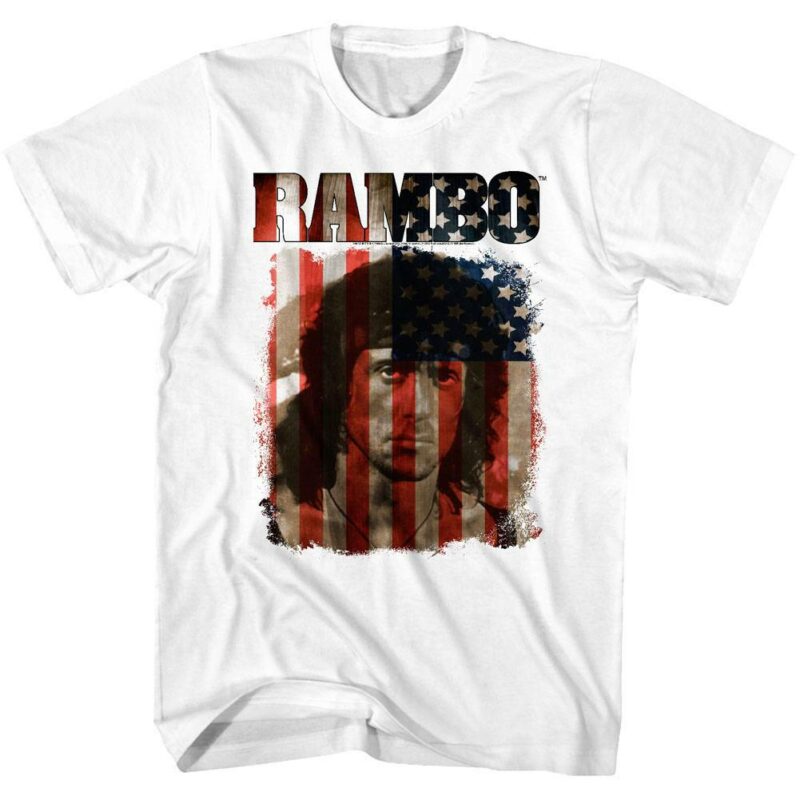 Rambo American Action Hero Men’s T Shirt