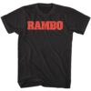 Rambo Movie Logo Men’s T Shirt