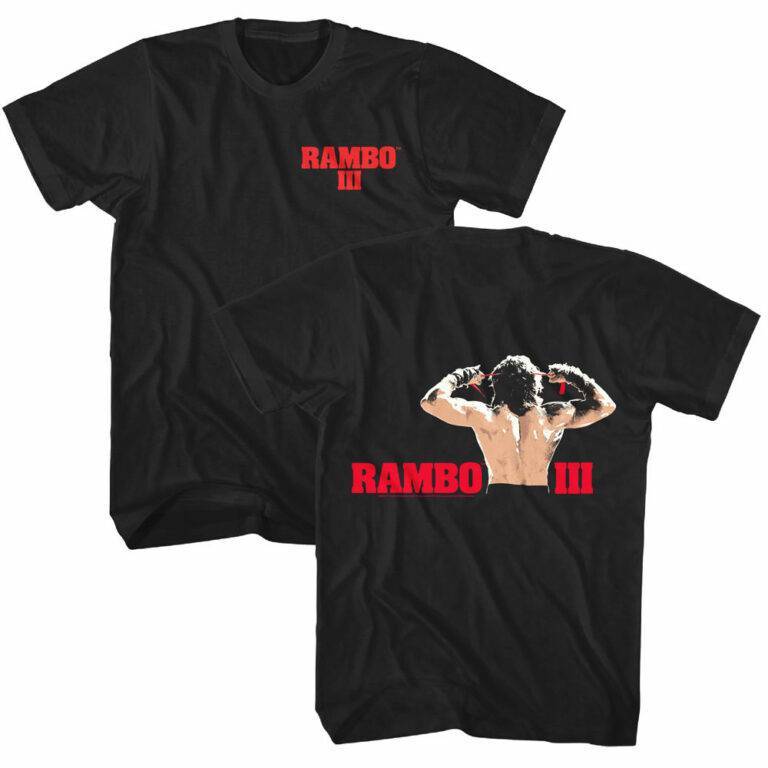 Rambo 3 Red Bandana Men’s T Shirt