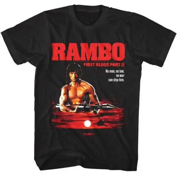 Rambo No War Can Stop Him Men’s T Shirt