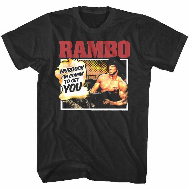 Rambo Murdock Comic Men’s T Shirt